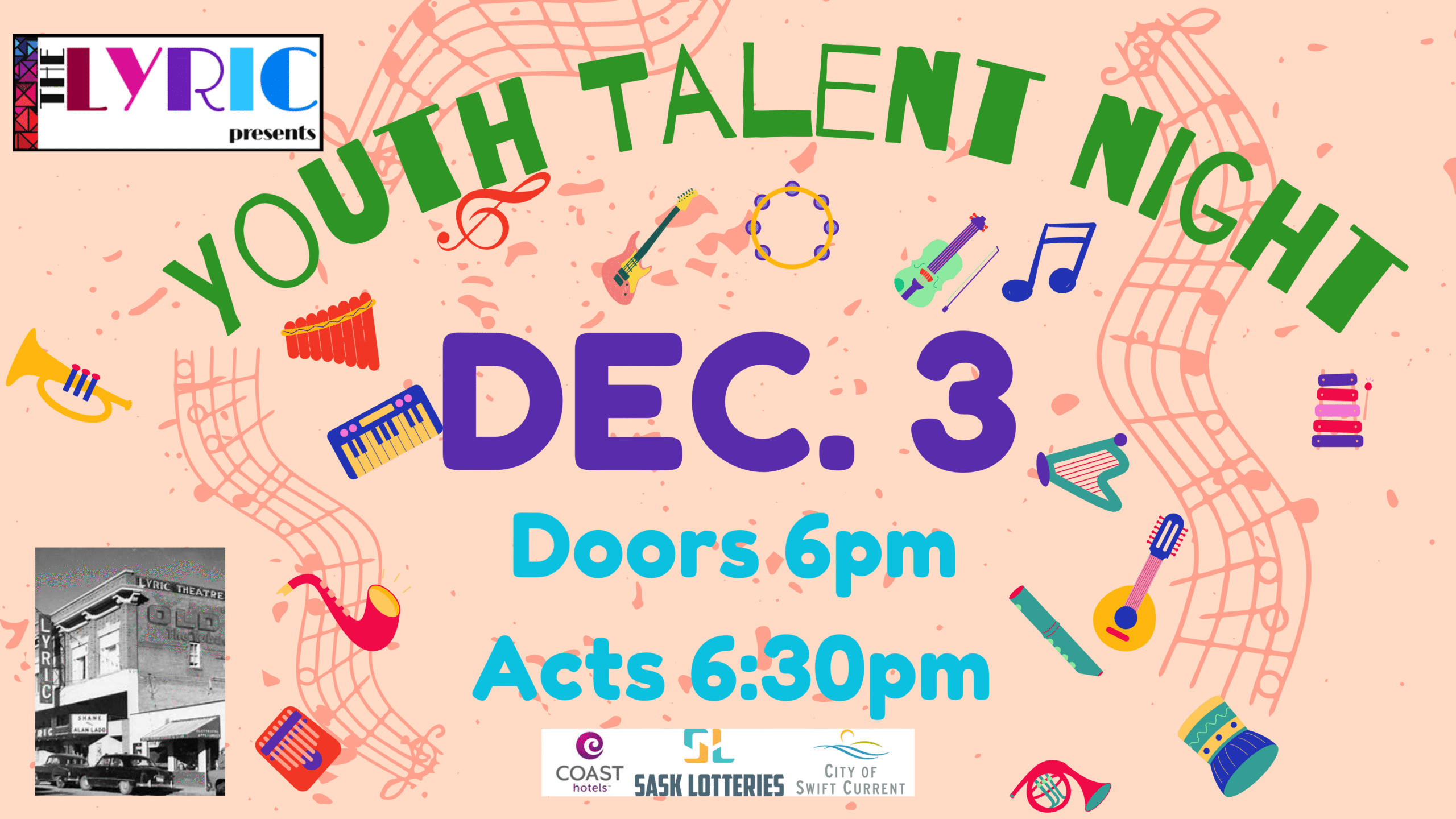 Youth Talent Night Dec. 3 25 Website